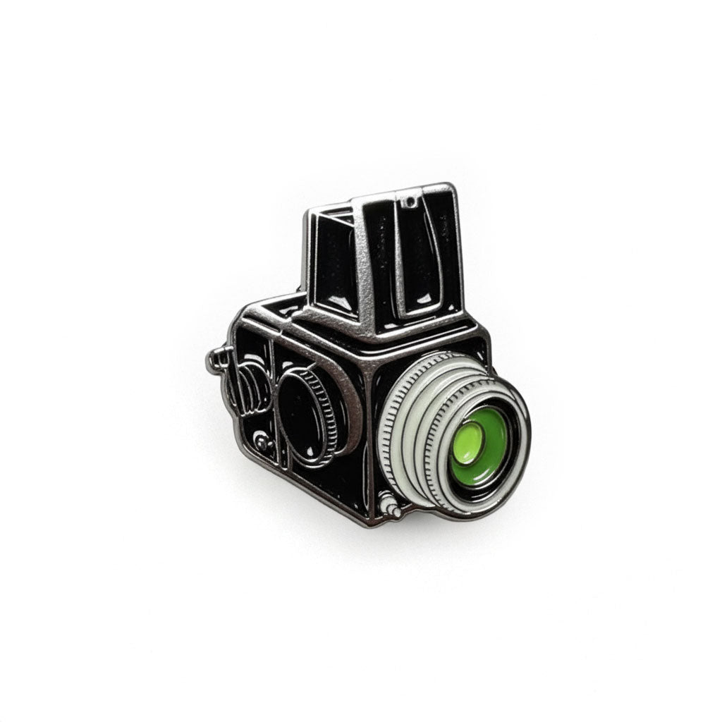 Medium Format Camera Enamel Pin