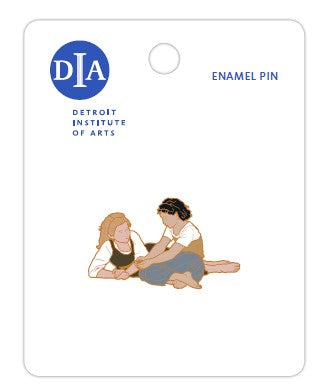 The Hazelnuts Bouguereau Enamel Pin