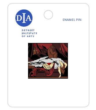 The Nightmare Fuseli Enamel Pin