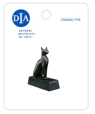 Sacred Cat of Bast Enamel Pin