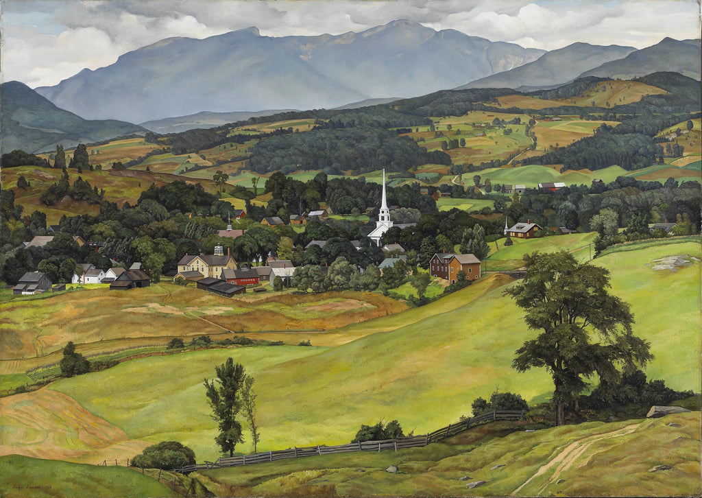 Village of Stowe 11x14 Matted Print