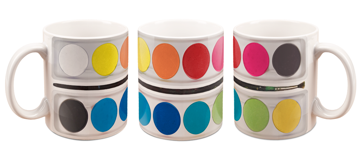 Watercolor Set Mug