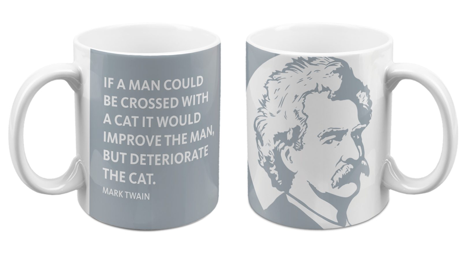 If A Man Could Be Crossed with a Cat Mug 11oz