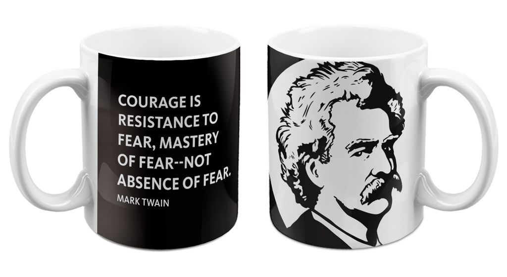 Courage Black Mug 11oz