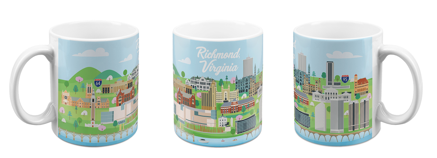 VMFA Richmond Panorama Mug