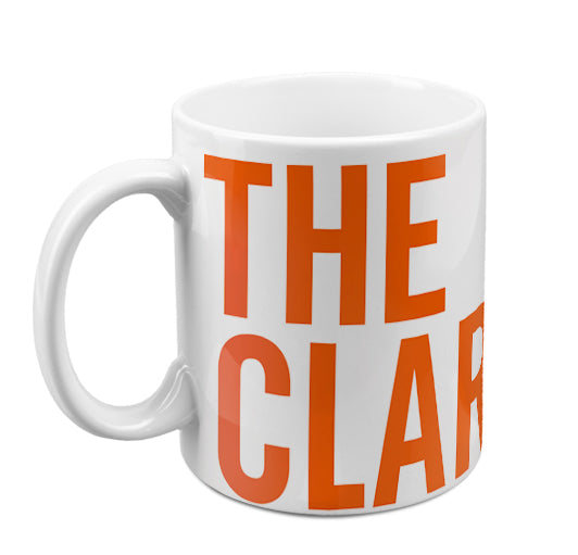 Clark Art Logo Orange 166 Mug (White)