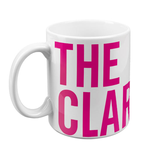 Clark Art Logo Violet 226 Mug (White)
