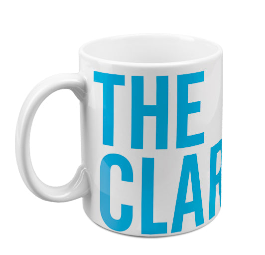 Clark Art Logo Blue 229 Mug (White)