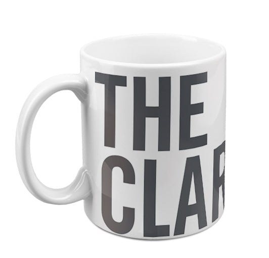 Clark Art Logo Cool Grey 11 Mug (White)
