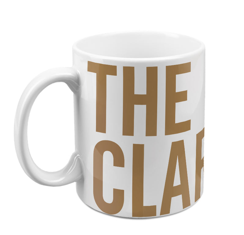 Clark Art Logo Brown 7505 Mug (White)