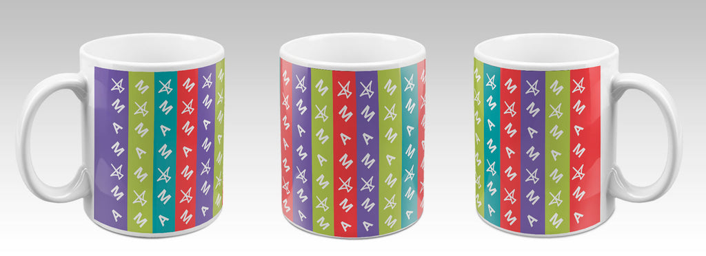 Wings and Letter Mug (White)