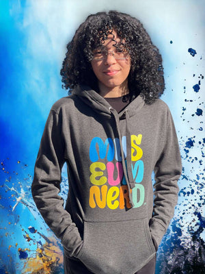 Museum Nerd x Alicia Schultz Dark Gray Hoodie