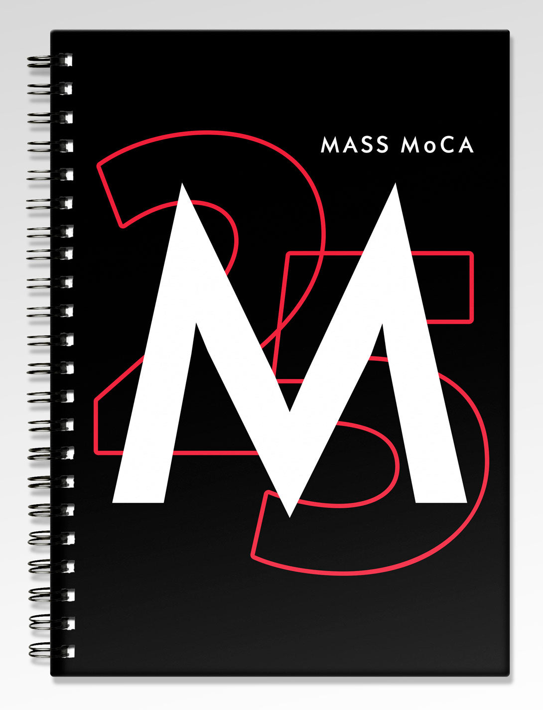 MASS MoCA 25 Spiral Bound Journal (Lined Pages)