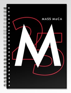 MASS MoCA 25 Spiral Bound Journal (Lined Pages)