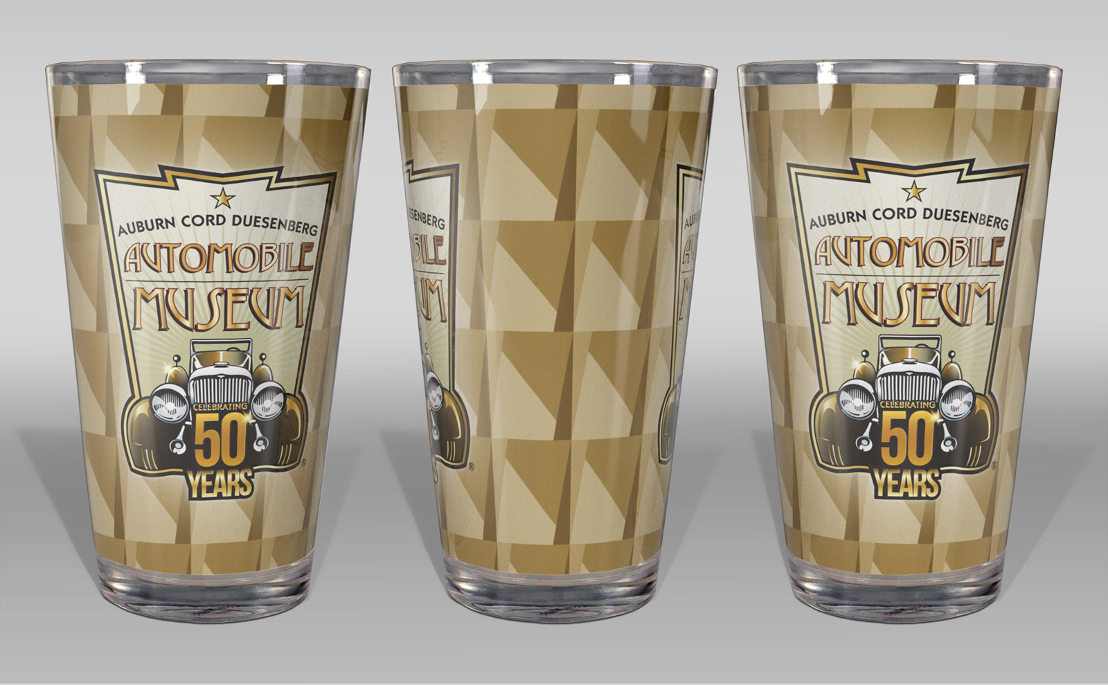 ACDAM 50th Logo Pint Glass