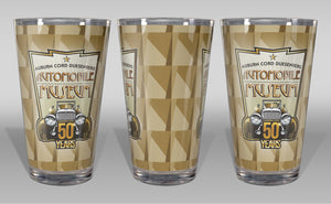 ACDAM 50th Logo Pint Glass