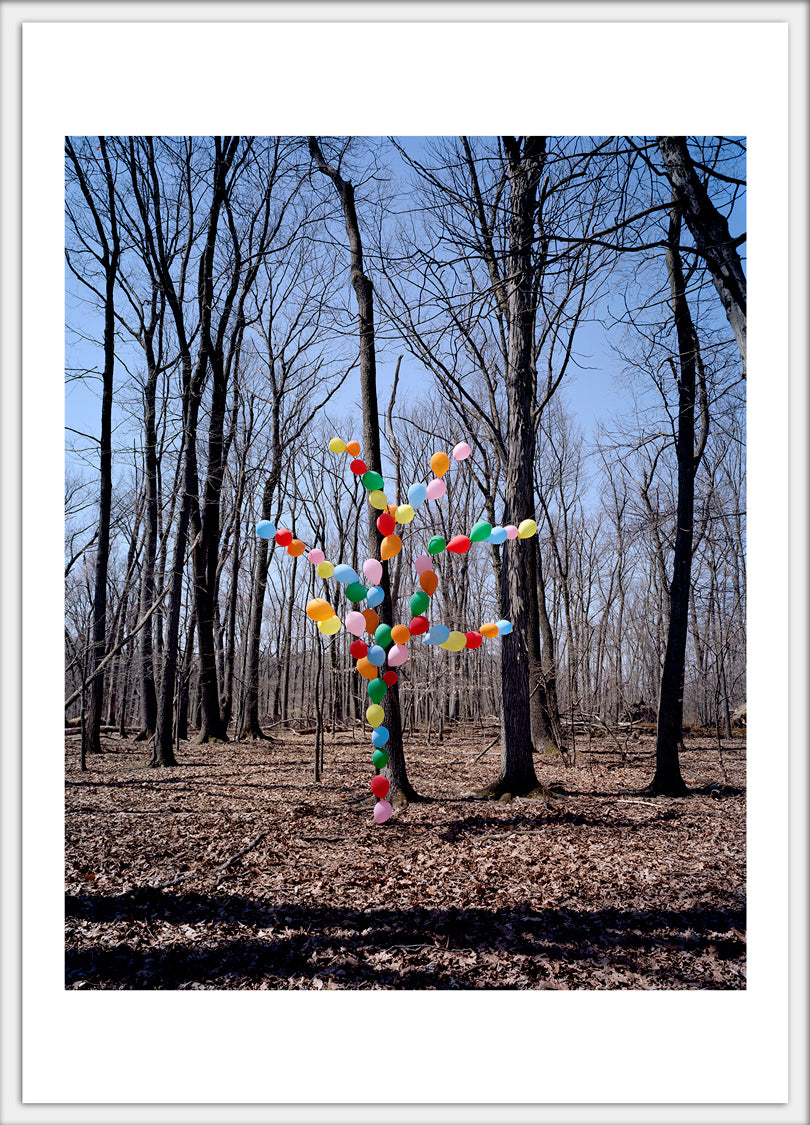 Balloon Tree 4x6 postcard