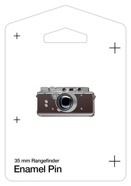 Rangefinder Camera Enamel Pin