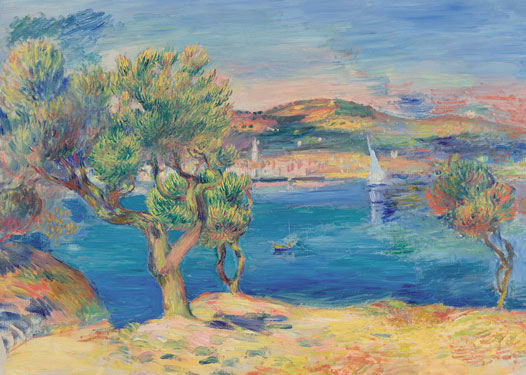 L'Estaque Pierre-Aug Renoir 5x7 Greeting Card