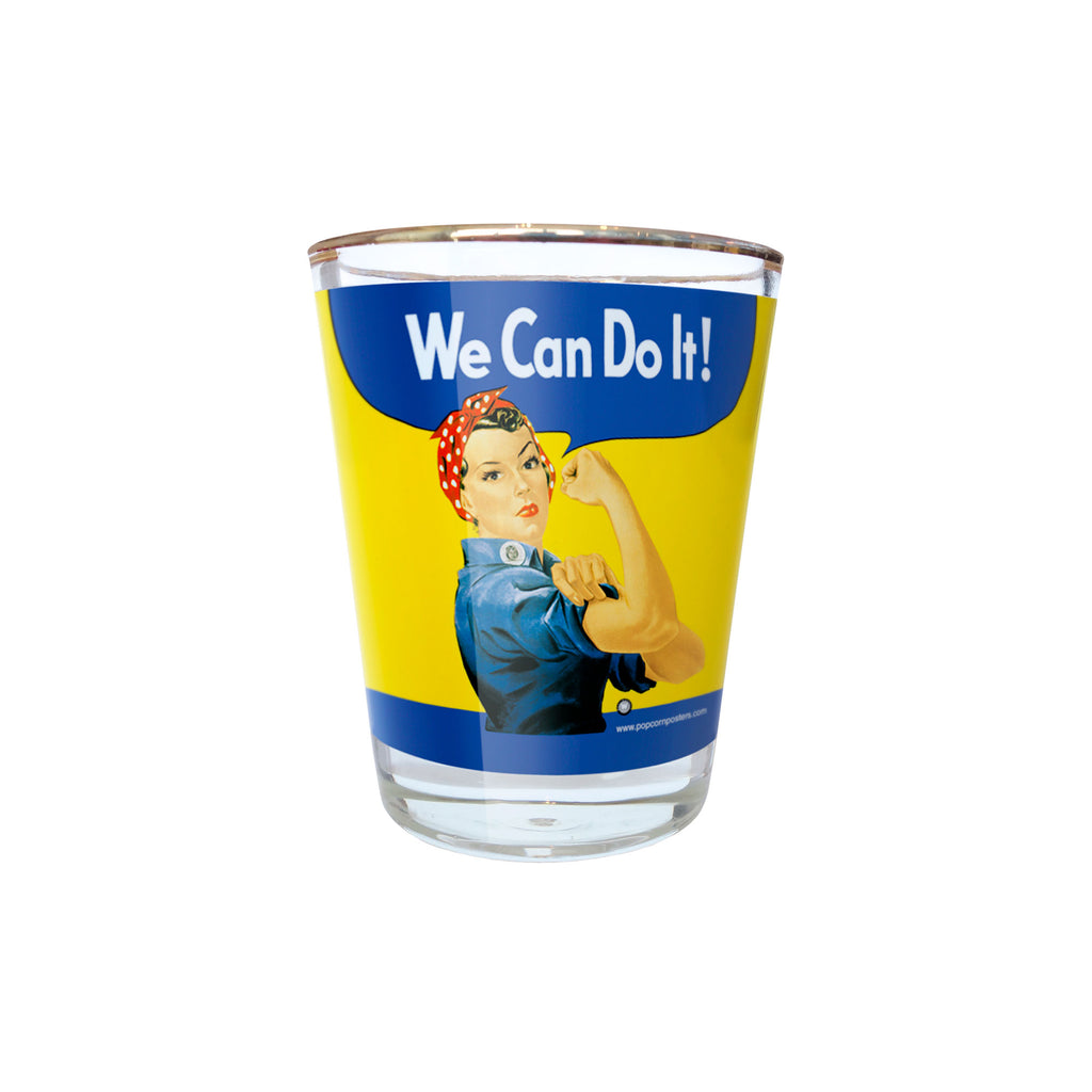 Rosie the Riveter Shot Glass