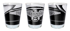 Duesenburg 8 Shot Glass (Clear Rim)
