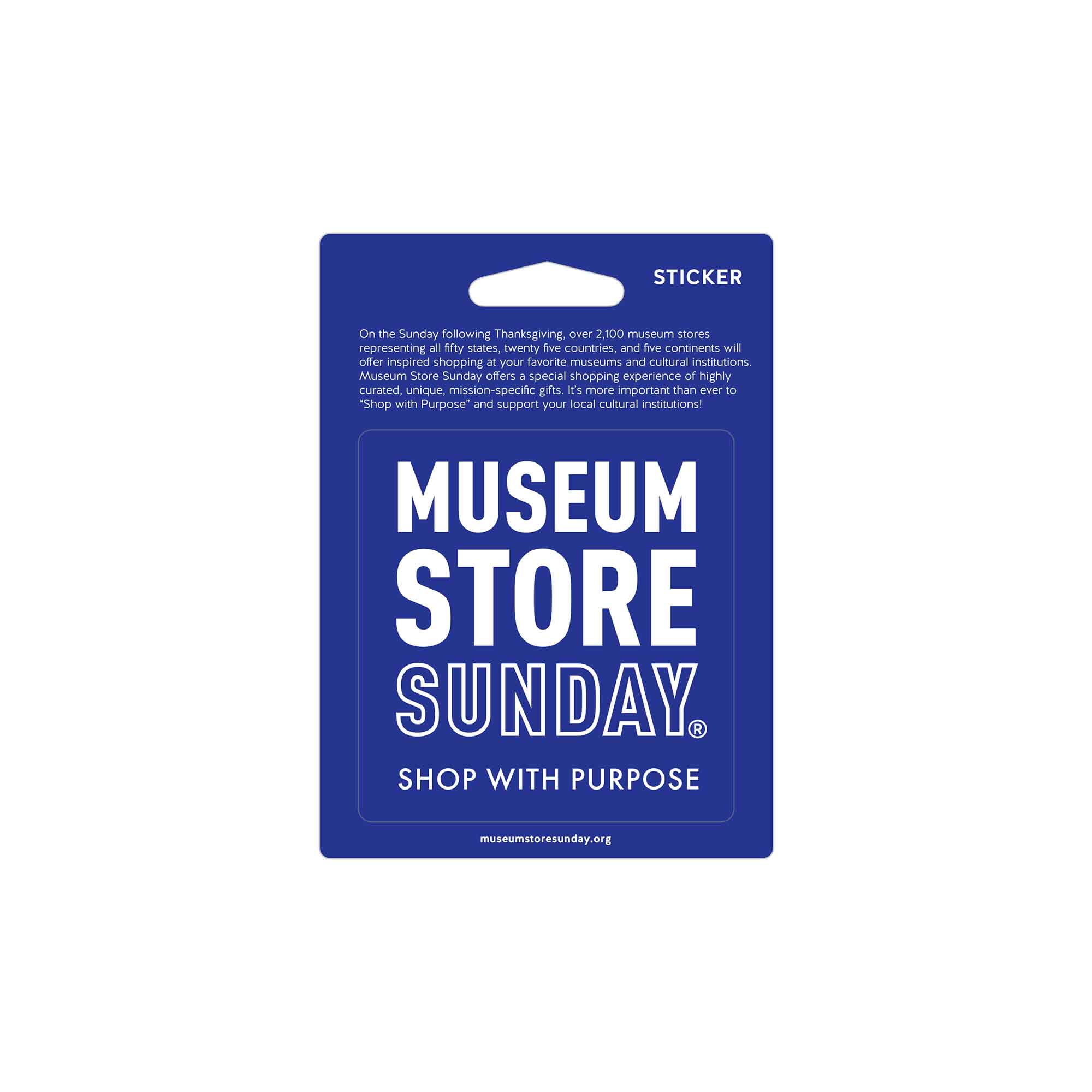 Museum Store Sunday Sticker