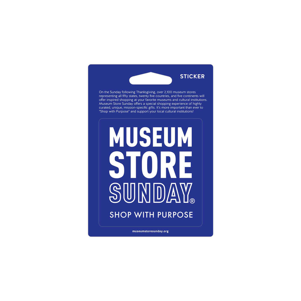 Museum Store Sunday Sticker