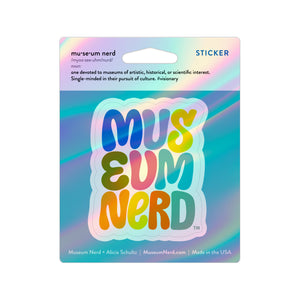 Museum Nerd x Alicia Schultz Sticker (Limited Edition)