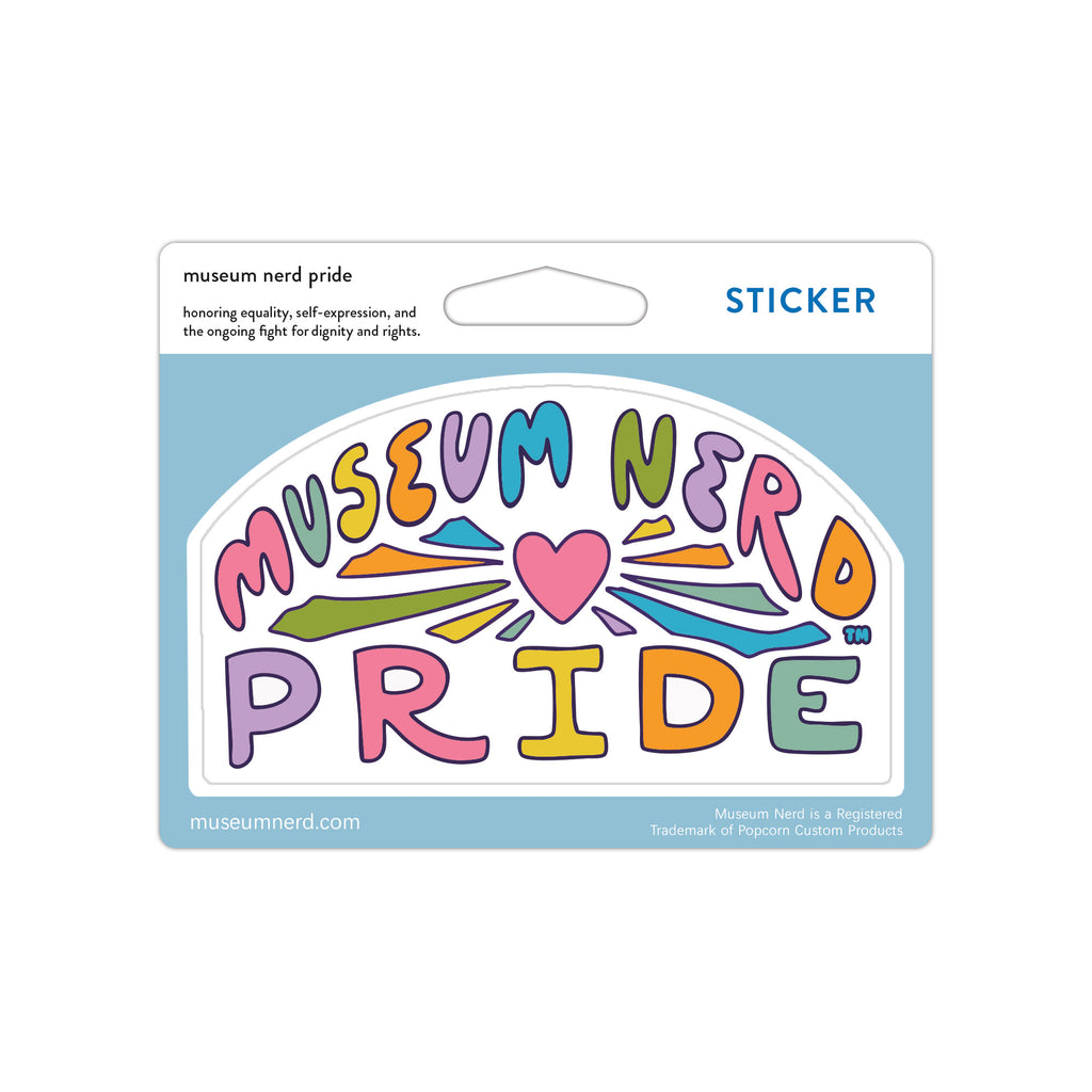 Pride Sticker – Museum Nerd