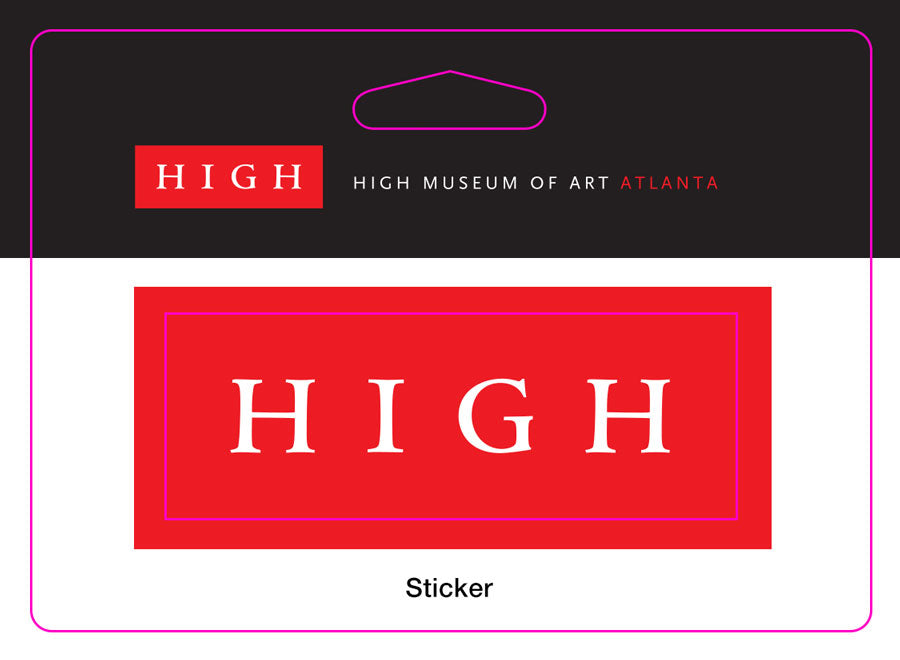 High Museum Sticker