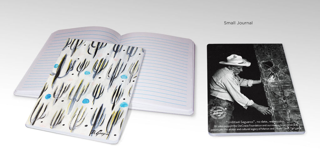 Untitled Saguaros Journal Small 4x5.5 Blank pages