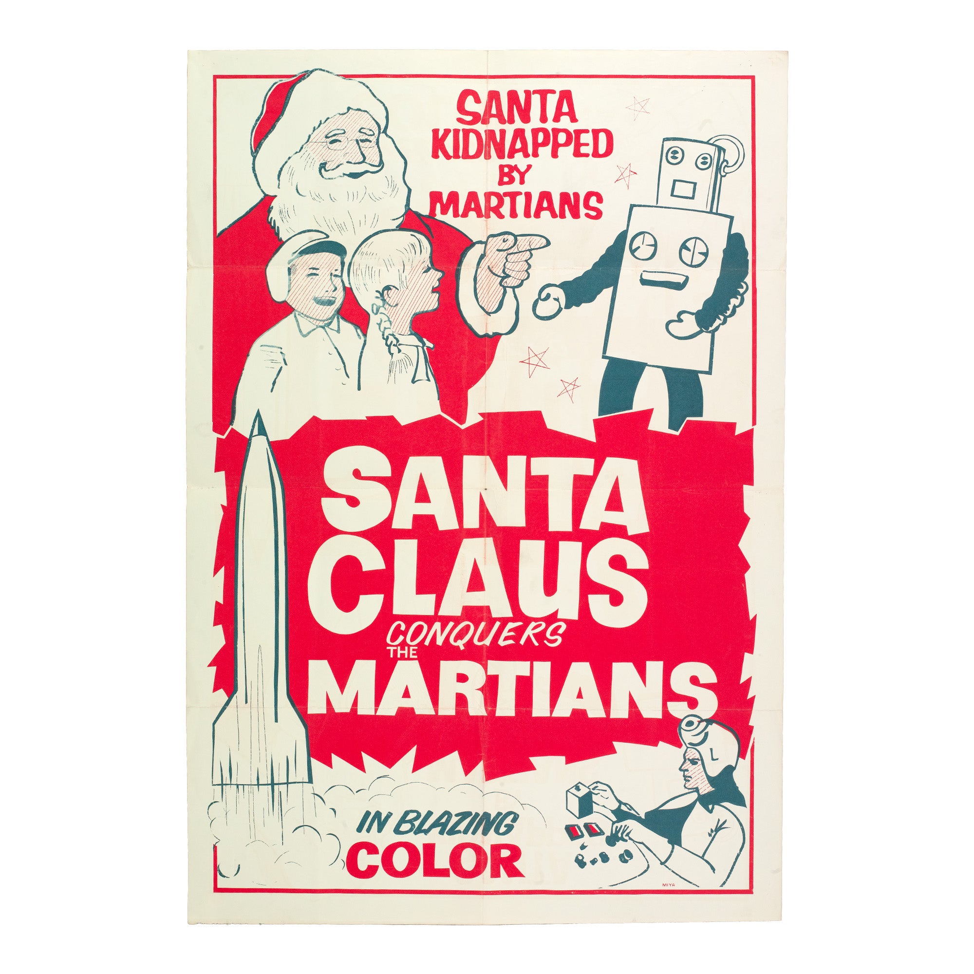 Santa Claus Conquers the Martians Poster