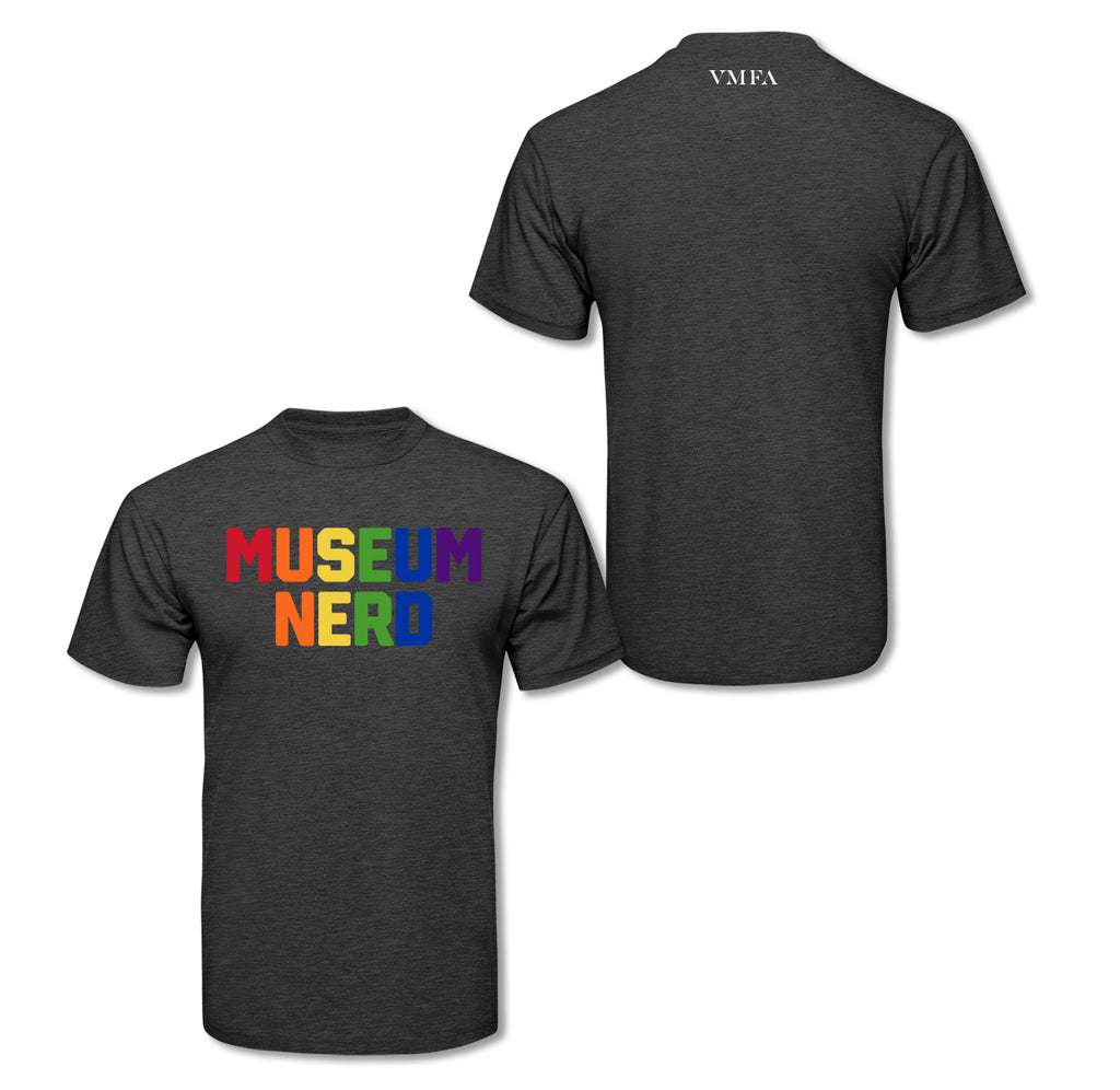 Museum Nerd Rainbow Print T-Shirt