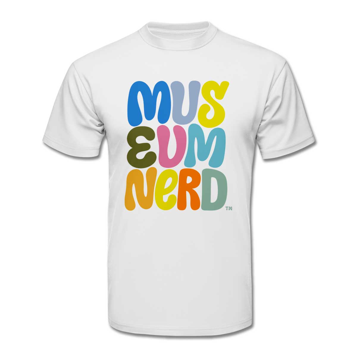 Museum Nerd × Alicia Schultz White T-Shirt