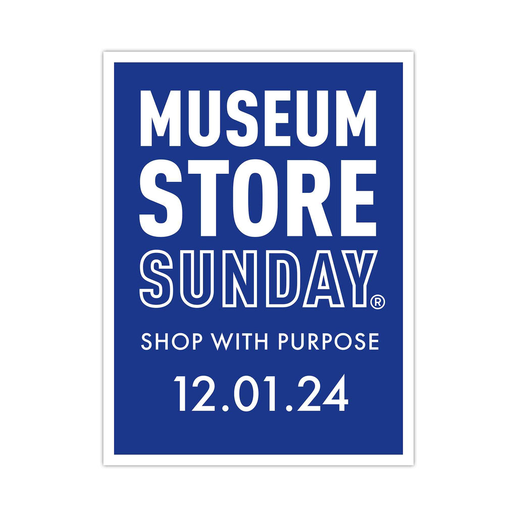 Museum Store Sunday Window Cling