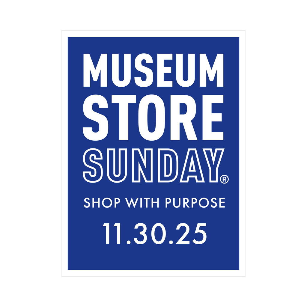 Museum Store Sunday Window Cling