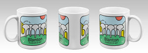 Blanton Museum of Art Petals Scene Mug