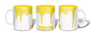 MASS MoCA Paint Drip Yellow Mug (Yel-Deco)