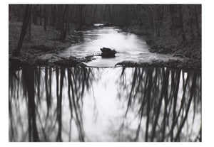 Reflecting Stream Redding CT 5x7 Greeting Card