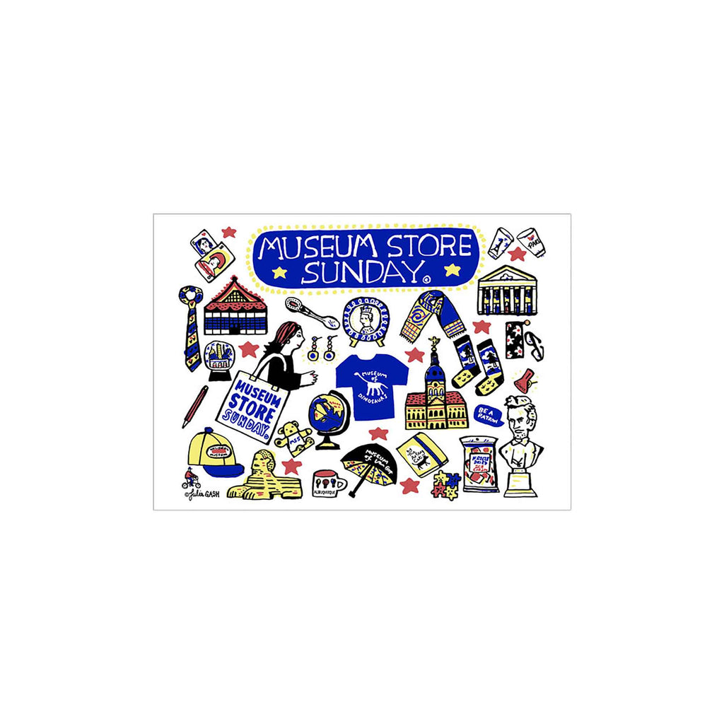 Julia Gash - Museum Store Sunday Postcard (100 pcs)