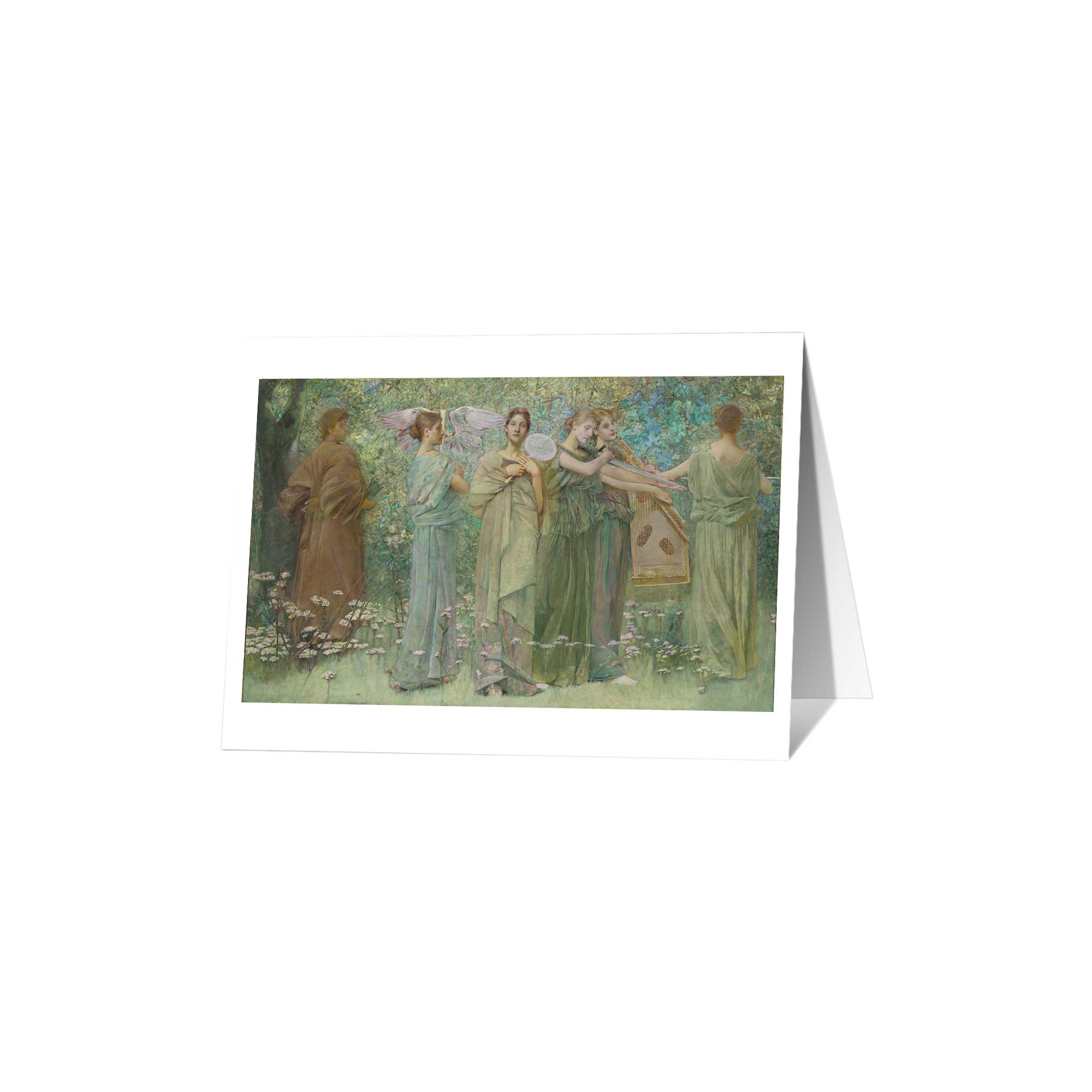 Dewing - The Days Greeting Card