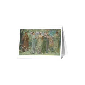 Dewing - The Days Greeting Card