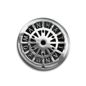 NYC Manhole Cover Enamel Pin