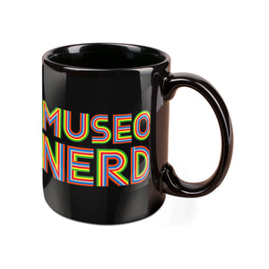 Museo Nerd Black Mug
