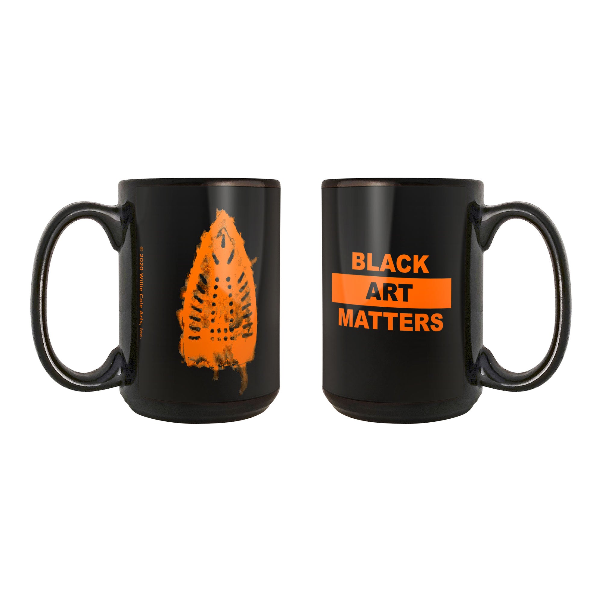 Willie Cole Black Art Matters 15 oz. Mug
