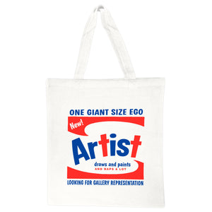 Artist Ego Canvas Tote