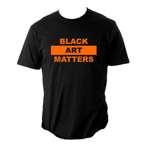 Willie Cole Black Art Matters Black T-Shirt