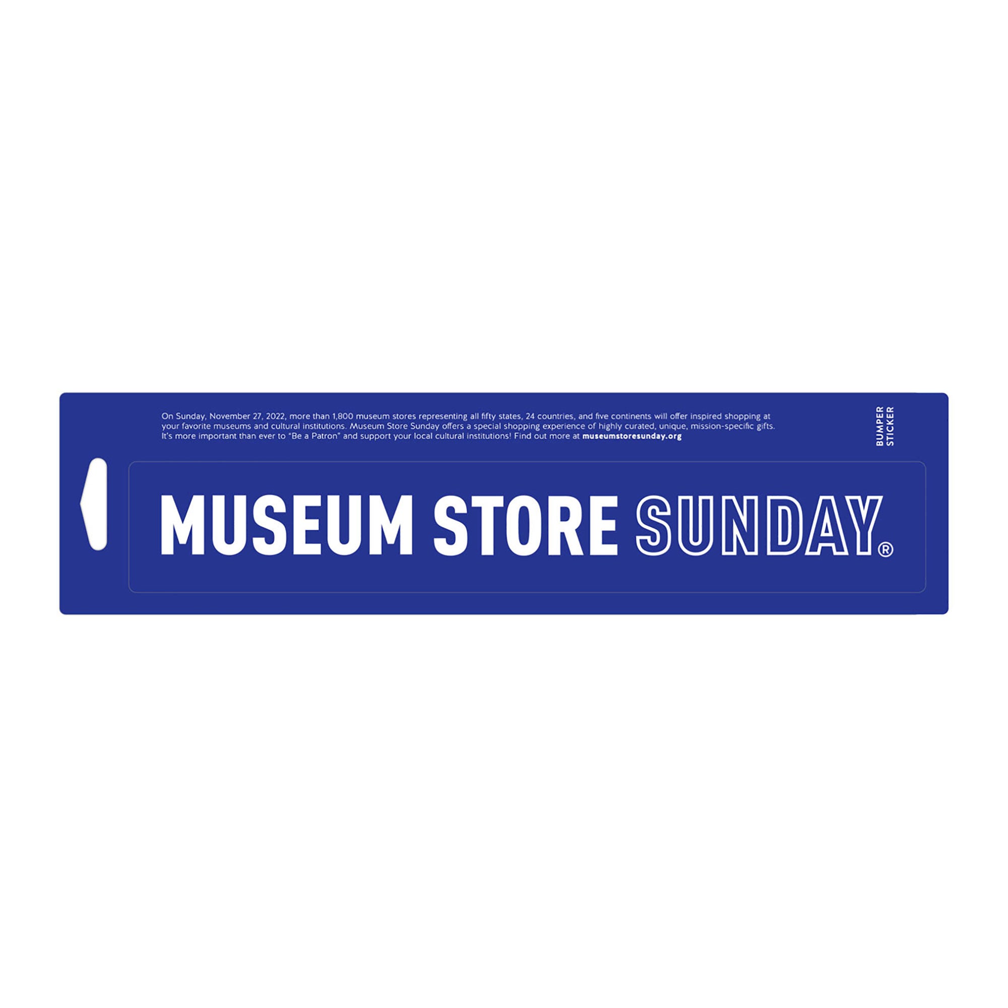 Museum Store Sunday Bumper Sticker