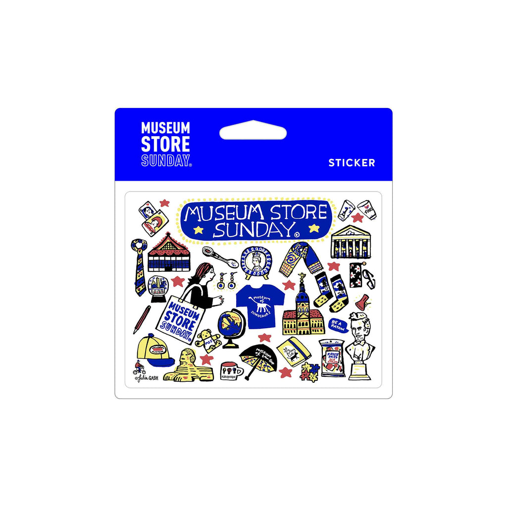Julia Gash - Museum Store Sunday Sticker
