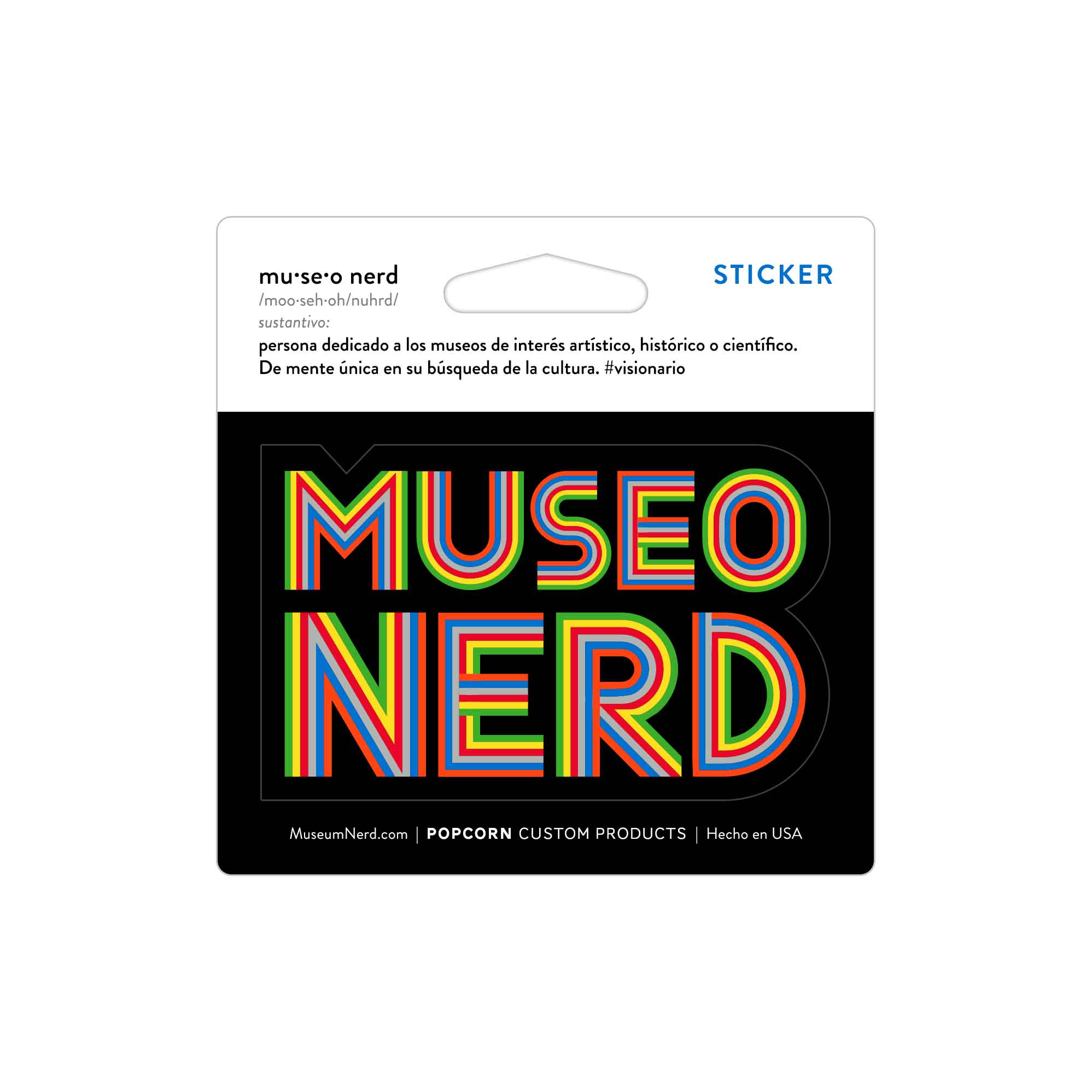 Museo Nerd Sticker – Museum Nerd